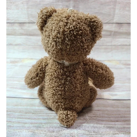 Berlingot Plush DouDou Teddy Bear Stuffed Animal Brown Fuzzy Soft 10" - Picture 3 of 4